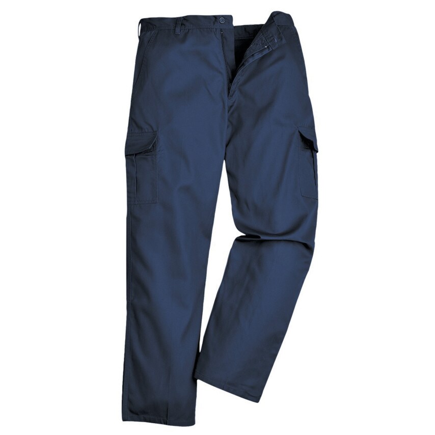 Portwest C701 Mens Navy Combat Trousers - Size 32R