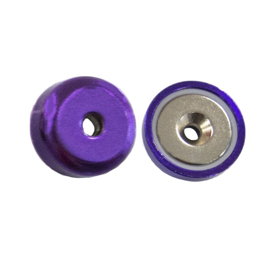 Eclipse E1105/Neo/P Neodymium Pot Magnet 48.0 x 11mm Pull Force 75kg Purple