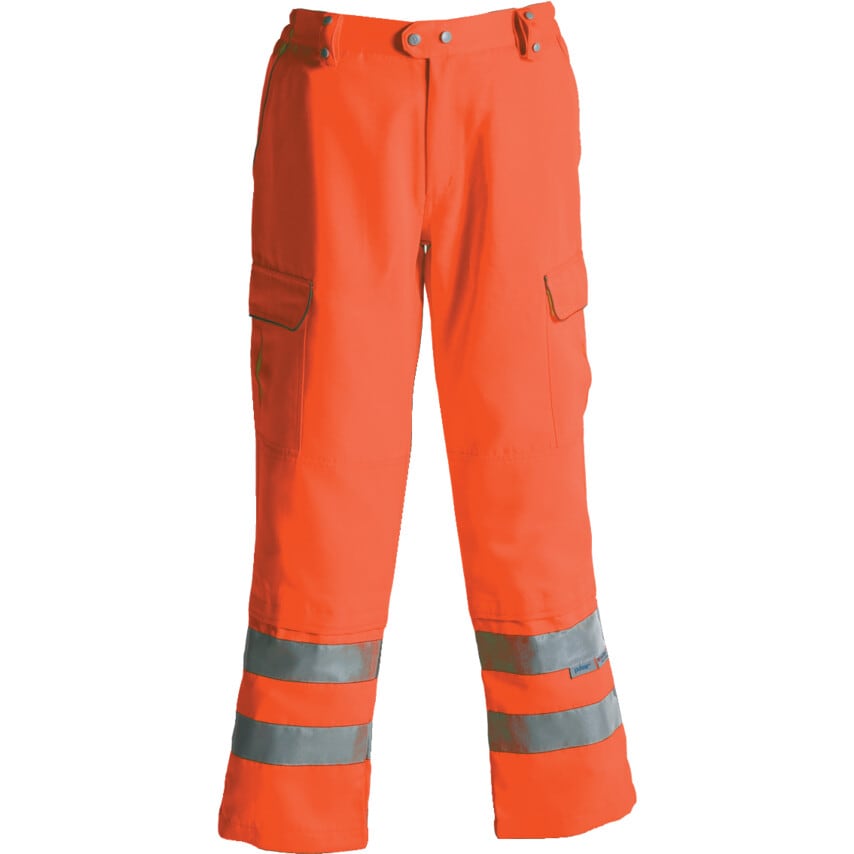 Pulsar PR336 Hi-vis Combat Trousers Orange W40"L31"