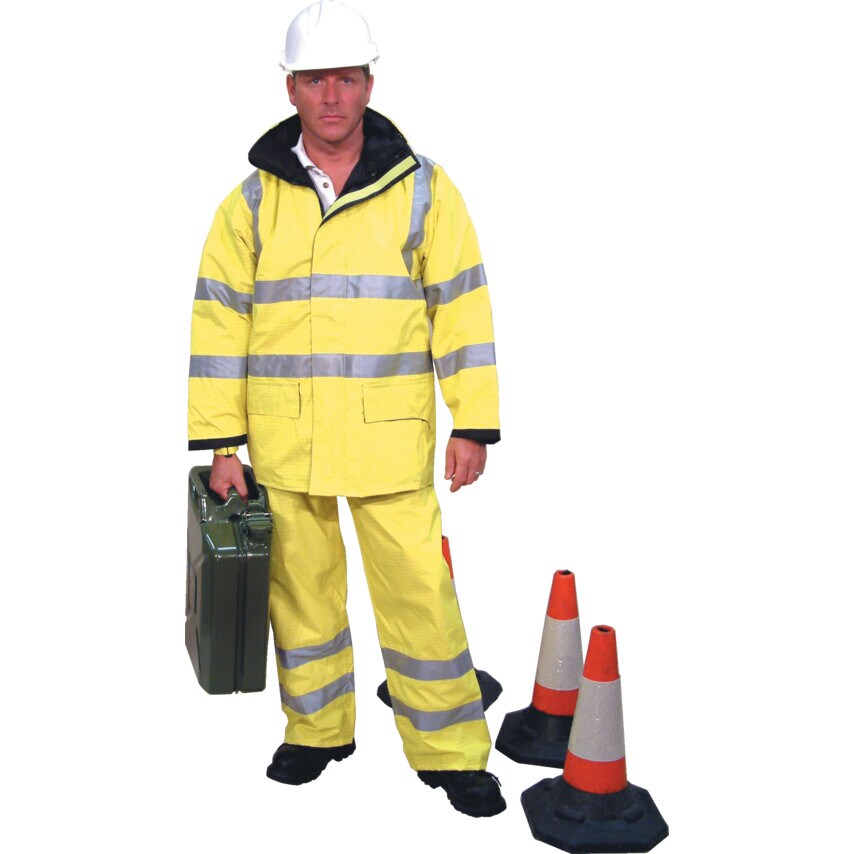 Future Garments Ltd Hi-vis 2XL Yellow Trouser EN471/3