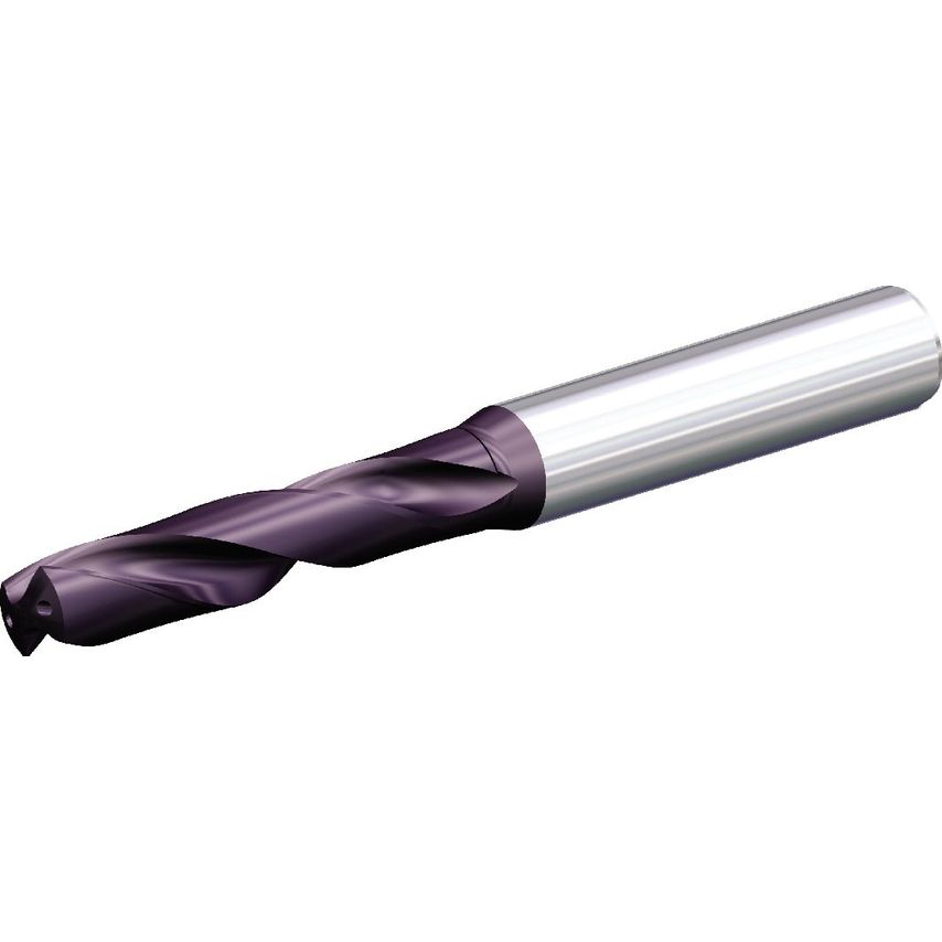Kennametal B225A19500HP Solid Carbide Drill HP 19.5MM/.7677/5XD