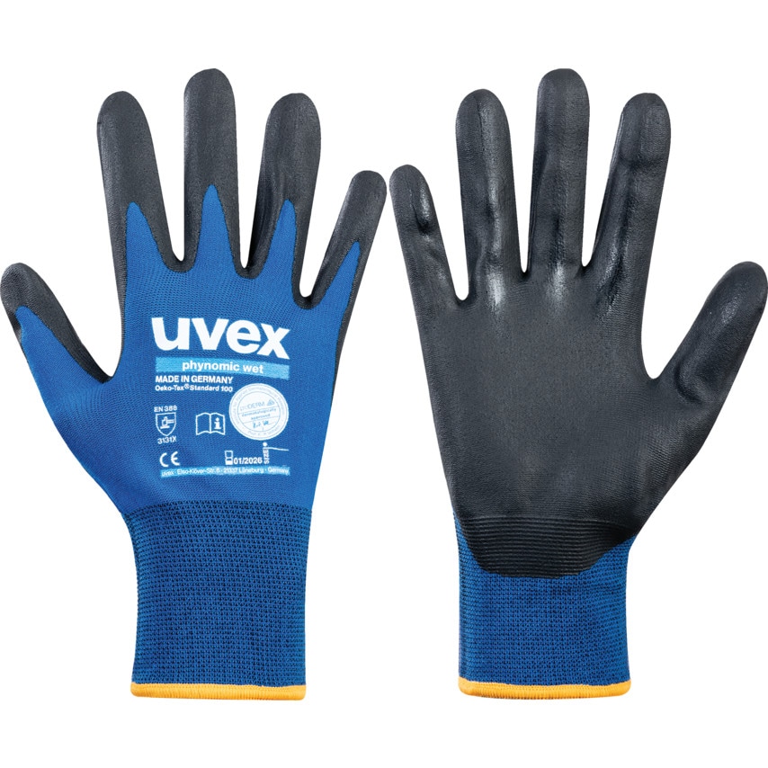 uvex Mechanical Hazard Gloves, Polymer Foam Coated at Zoro