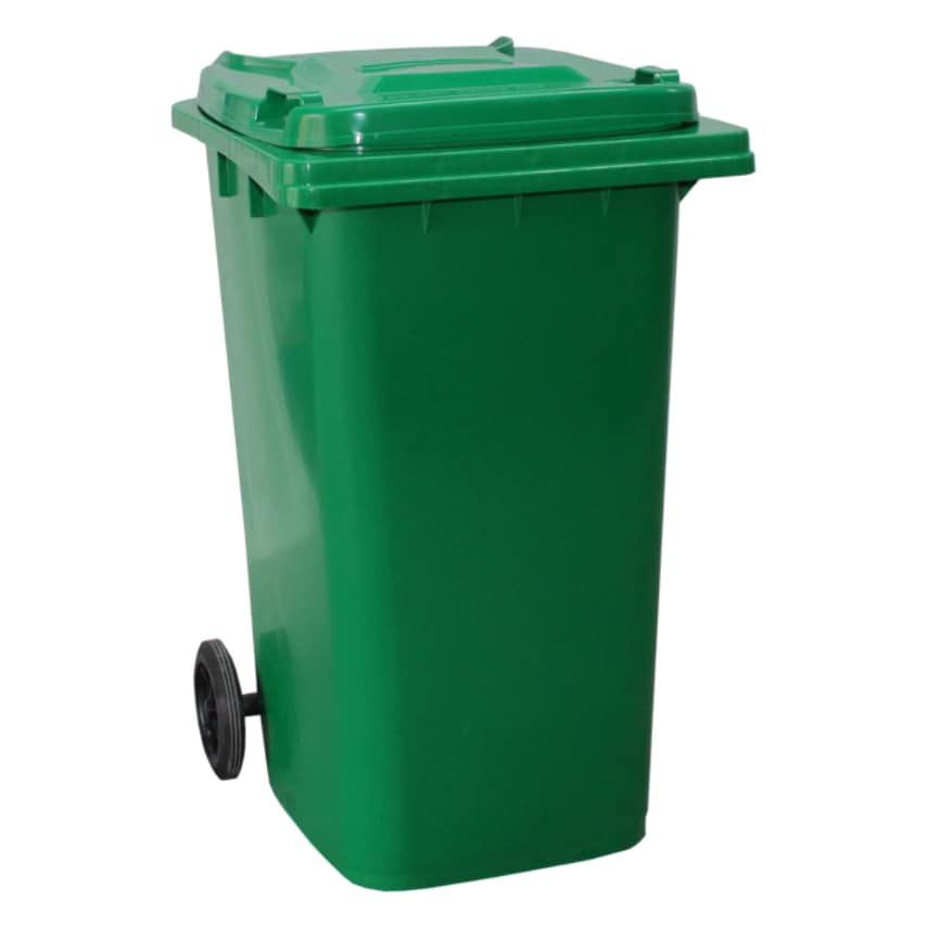 Spill Kill Green 240 Litre Wheelie Bin FL143240 at Zoro