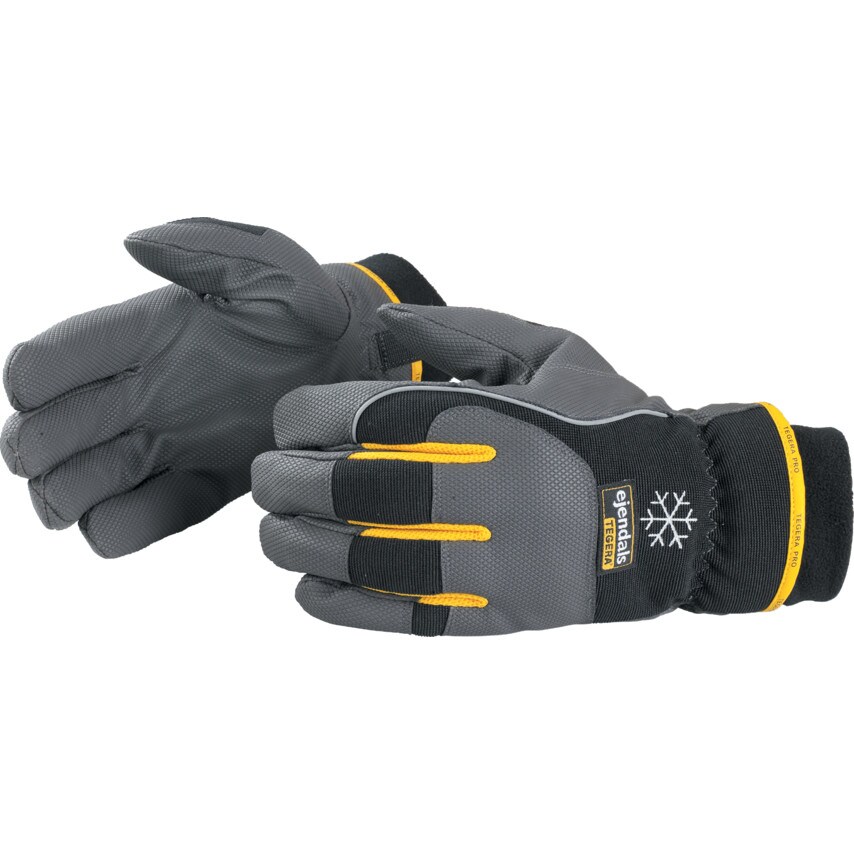 9126 Tegera Pro Microthan+ Black/Grey Cold Resistant Gloves