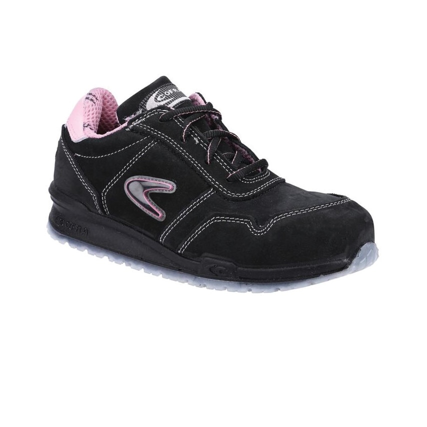 Alice S3 SRC Women's Safety Trainers, Pink/Black