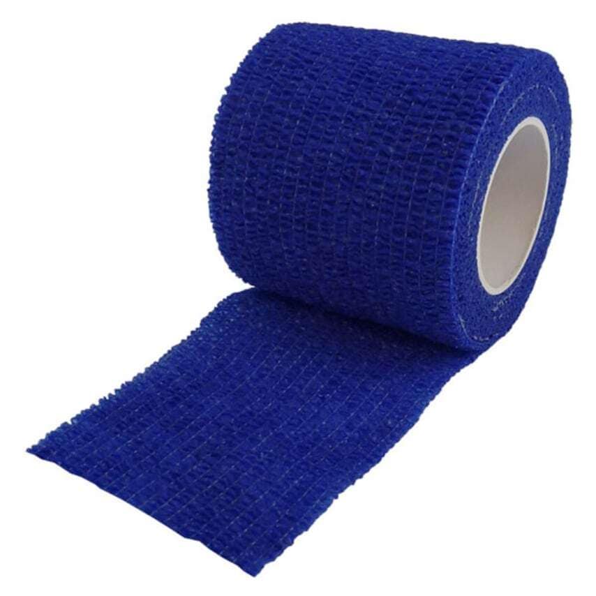Hygio Cohesive Bandage 5cm x 4.5m Blue  - Pack of 10