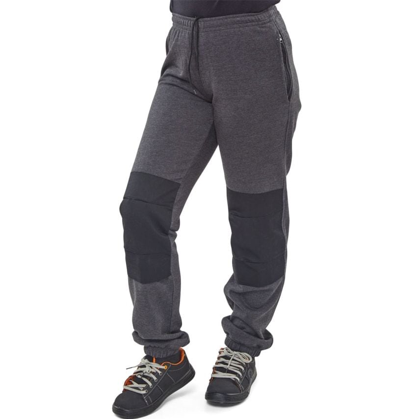 Beeswift FLEECE JOGGING BOTTOM GY XXL