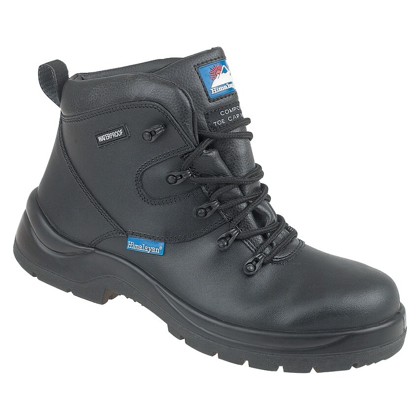 Himalayan 5120 Hygrip Black Safety Boots - Size 7
