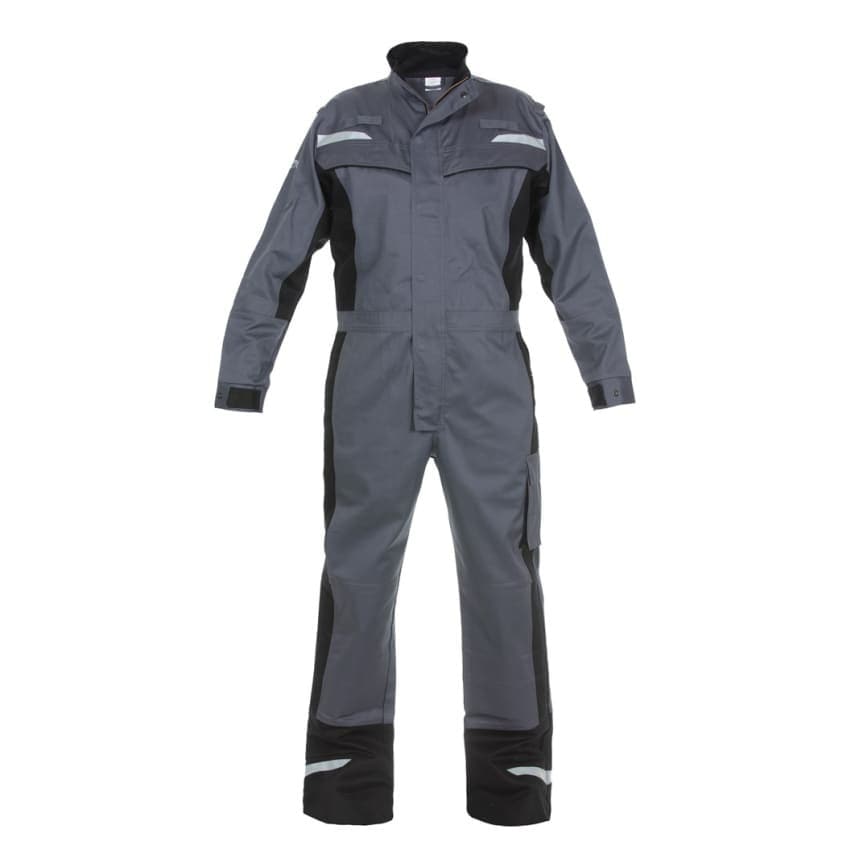 Hydrowear Hydrowear Multi Venture Flame Retardant Anti-Static Coverall Grey/Blac