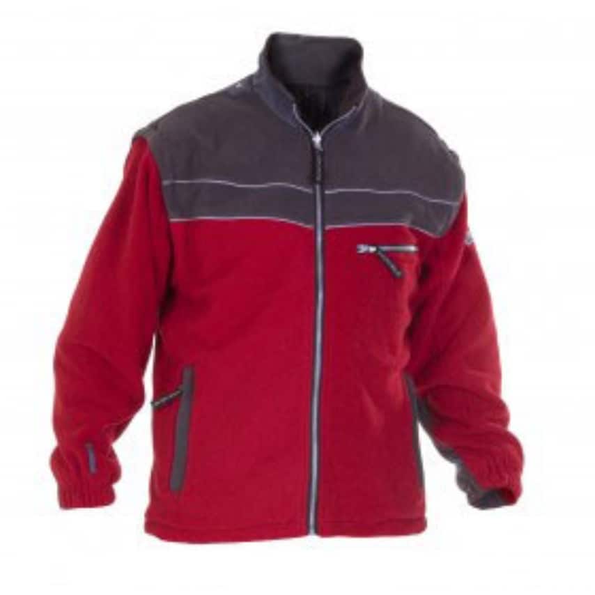 Hydrowear Kiel Fleece Red/Grey Med