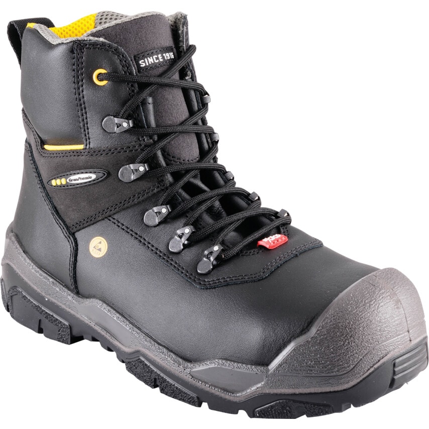 Ejendals 1828 Jalas Jupiter Mens Black Safety Boots - Size 6