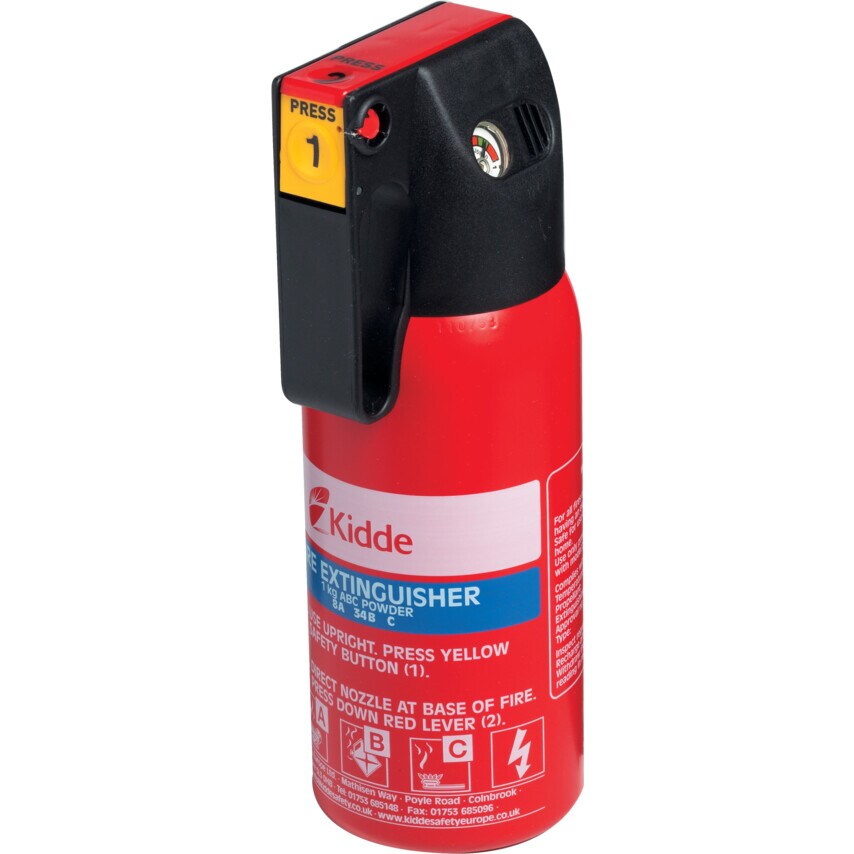 Shop Kidde Easiaction Car Fire Extinguisher 1kg Fire Extinguishers