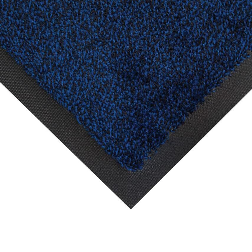 Coba 0.85m x 1.5m COBAwash Matting Blue & Black
