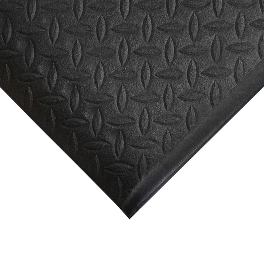 Coba 0.9m x 1.5m Black Orthomat Diamond