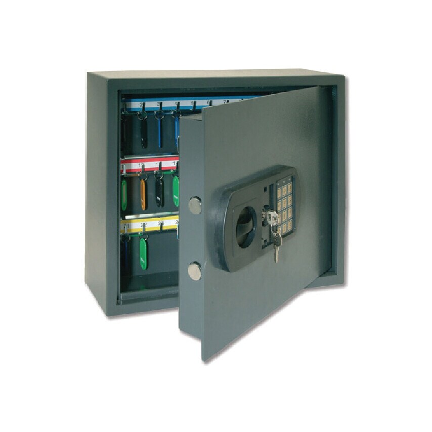 Helix CP9030 High Security Key Safe 30 Key Grey HX at Zoro