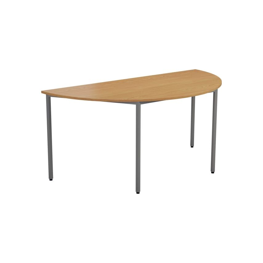 Tc 1600 x 800 Semi-circular Multi-purpose 18mm Table Desktop Nova Oak