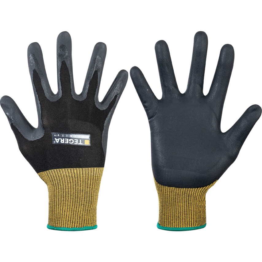 Ejendals Tegera 8800 Infinity Flat Dip Nitrile Gloves - Size 9 - Picture 1 of 3