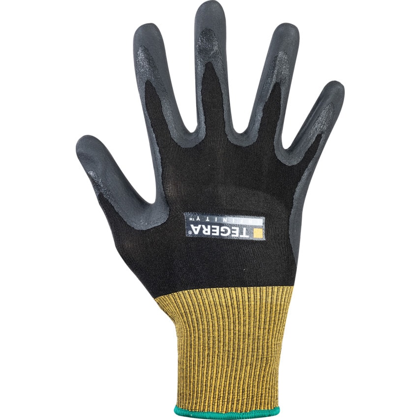 Ejendals Tegera 8800 Infinity Flat Dip Nitrile Gloves - Size 9 - Picture 2 of 3