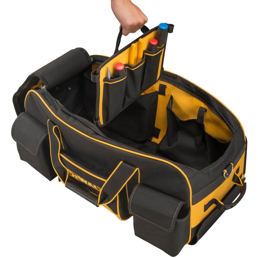 DeWalt Large Duffel Tool Bag with Wheels and Teles at Zoro