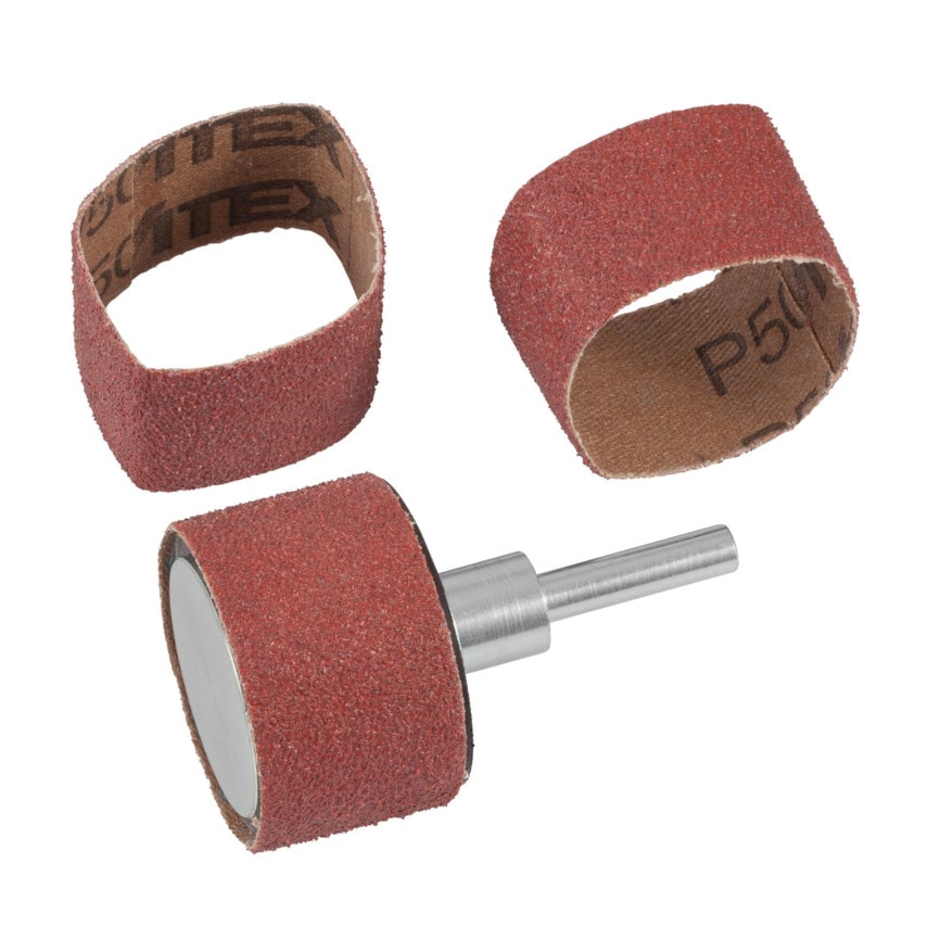 Aluminium Oxide Spiral Wound Abrasive Bands.