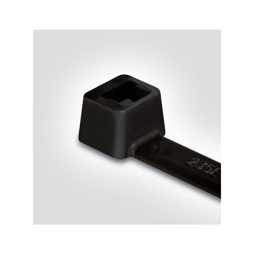 HellermannTyton T50ROS.HB3P Cable Tie Nylon 200 x 4.6mm BK, Pack of 100