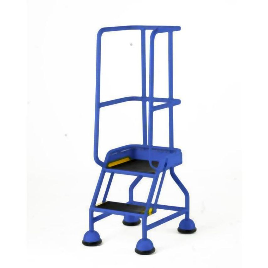 Steptek 5 Tread Step Anti-slip Treads Kite Marked to BS EN 131-7 Blue