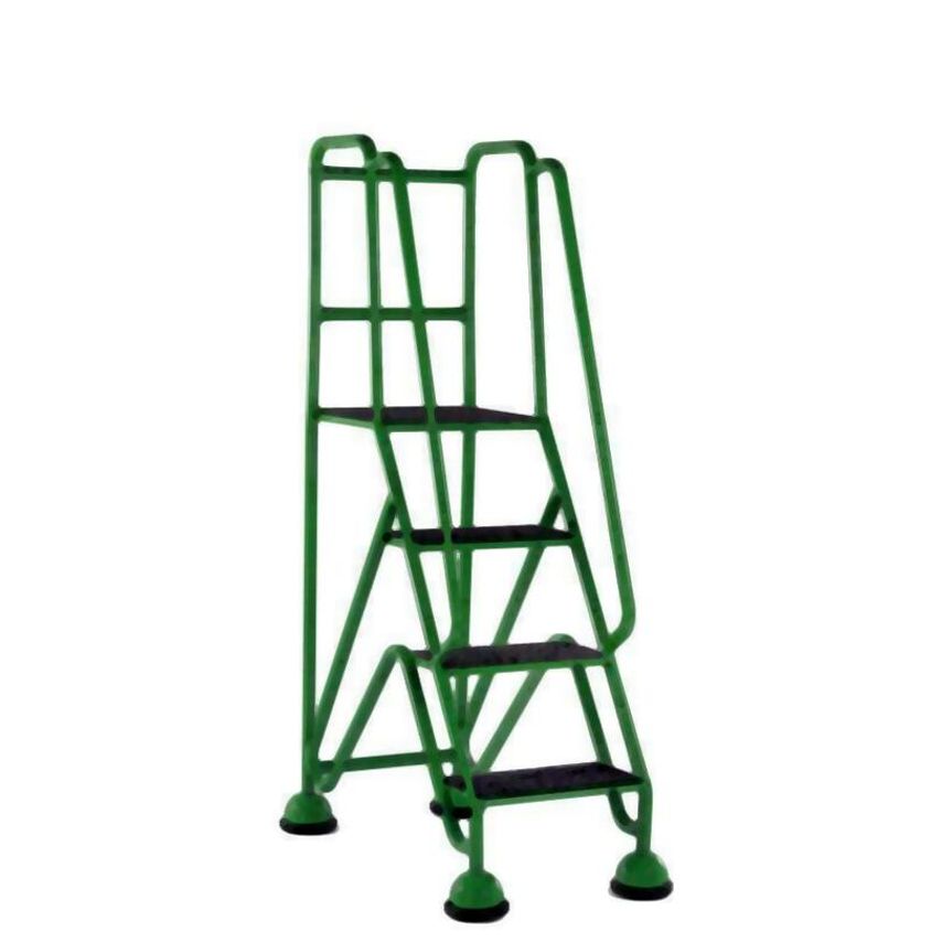Steptek 5 Tread Step GRP Grating Treads Green