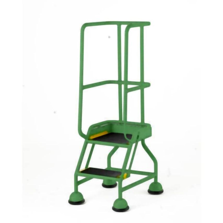 Steptek 2 Tread Step Anti-slip Treads Kite Marked to BS EN 131-7 Green
