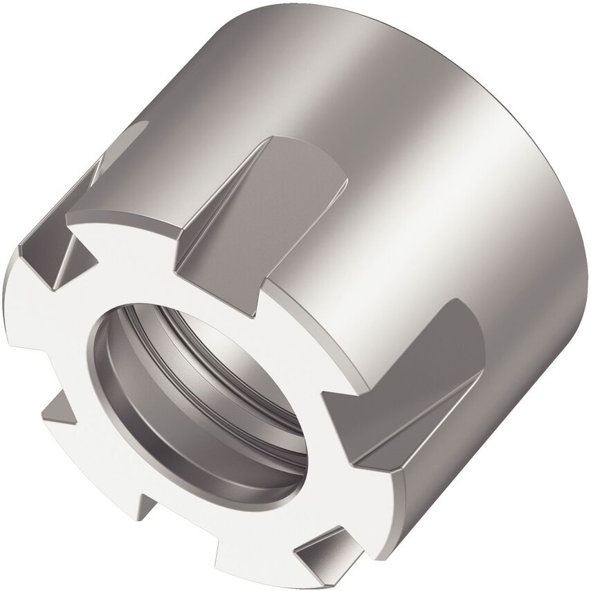 ERICKSON LNSLRER16M 16 Slim Round Locknut
