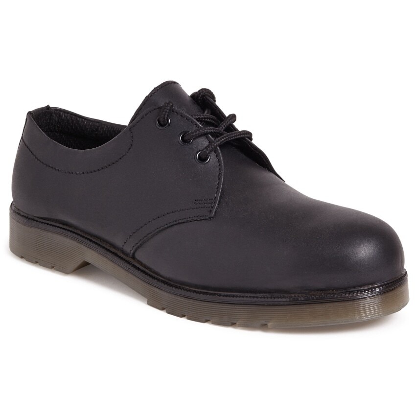 Sterling Steel SS100 Black Air Cushion Safety Shoe - Size 3