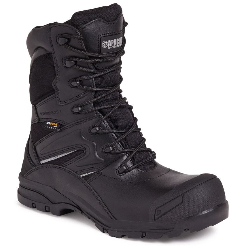 Apache Combat Non-Metallic High Leg Safety Boot - Size 11