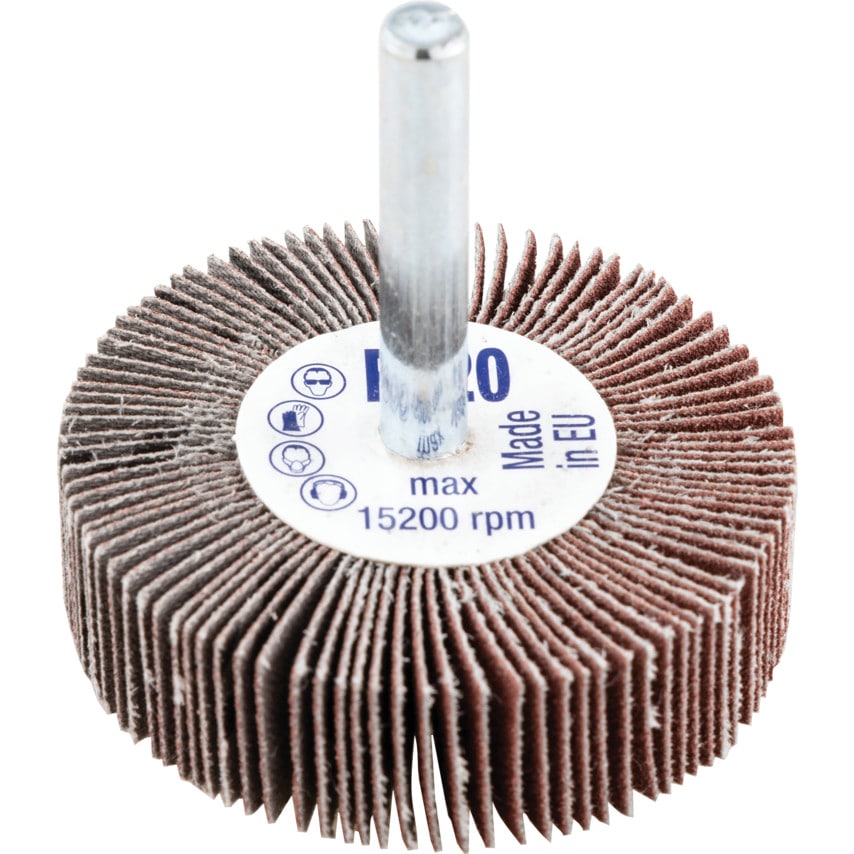 GS3015120 30X15MM Flap Wheel - Aluminium Oxide - 120 Grit