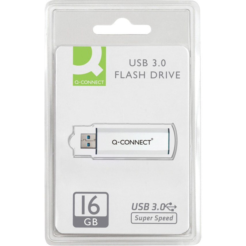 Q-Connect 43202005 Slider USB3 Drive 16GB