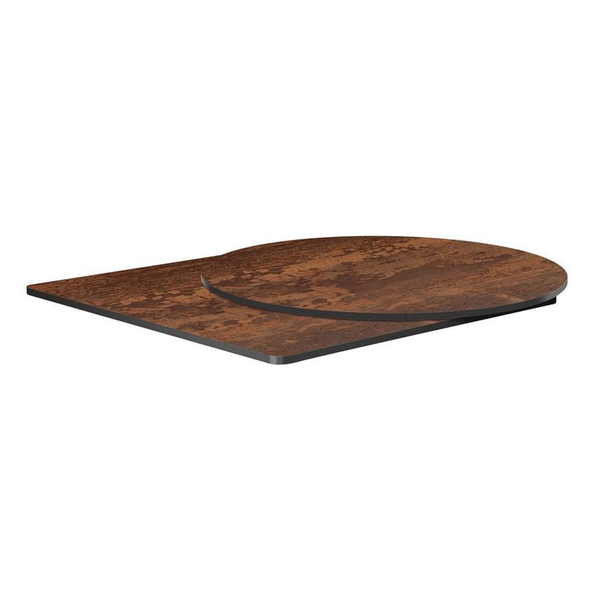 ZAP Trading Vintage Copper Stain Resistant Slim High Pressure Laminate Table Top