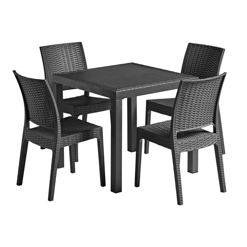 ZAP Trading Mint Side Chair - Dark Grey