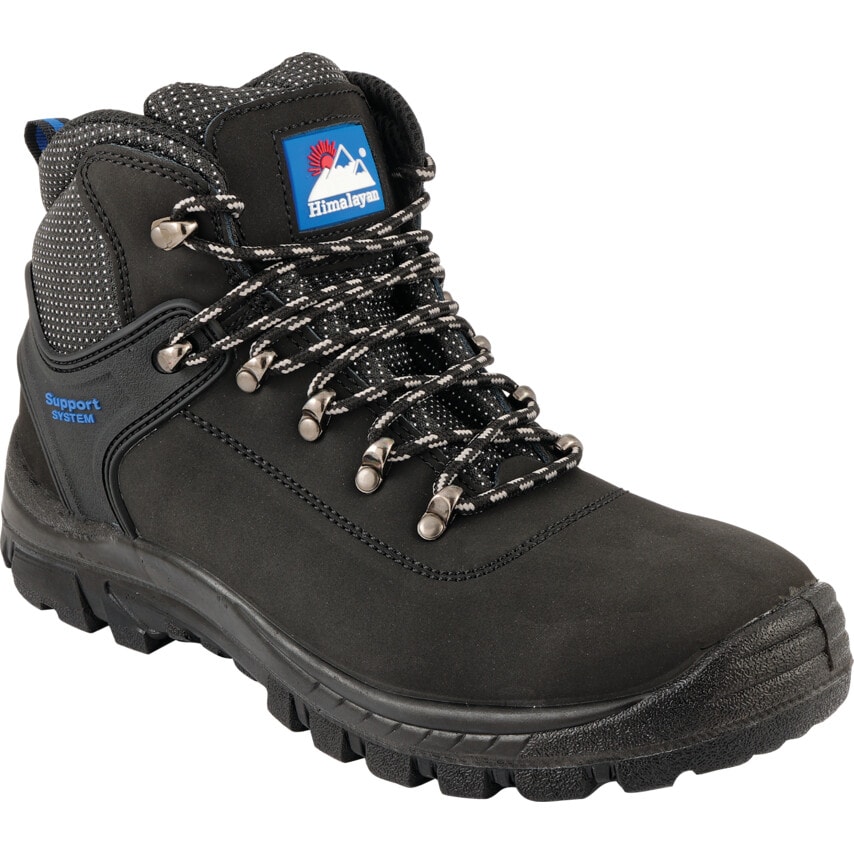 Himalayan 2601 Black Hiker Safety Boots - Size 6