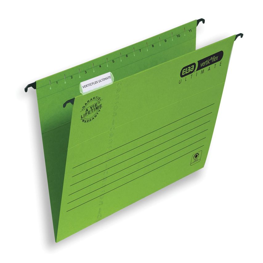 Verticflex Ultimate Foolscap Suspension Files Manilla V Base