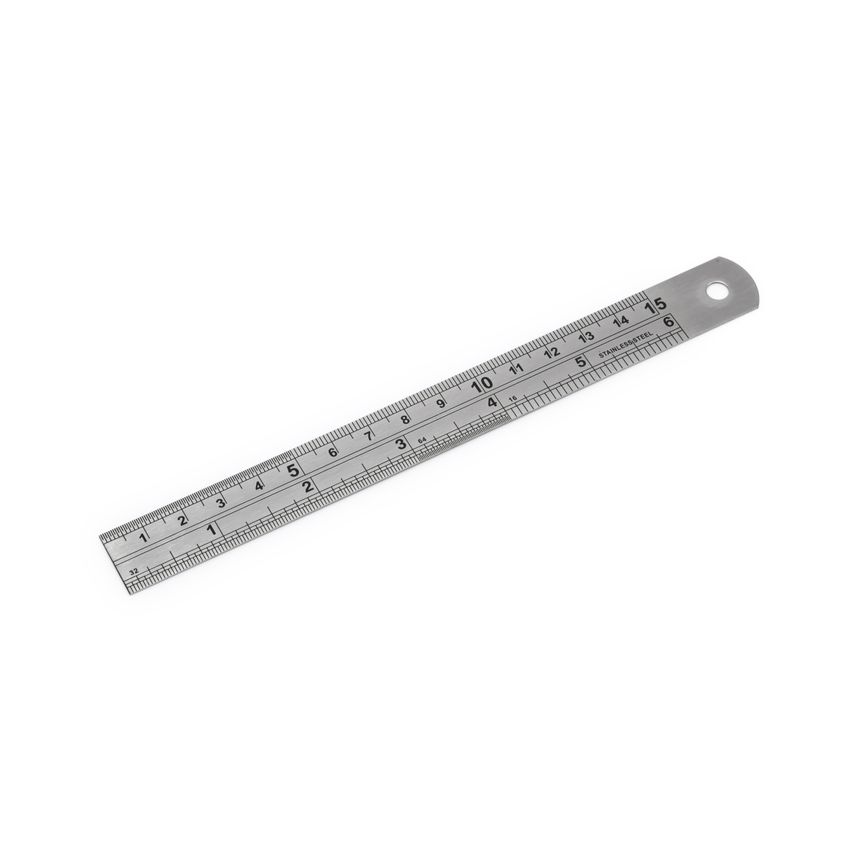 Planet Steel Rule 6" / 150mm Metric & Imperial