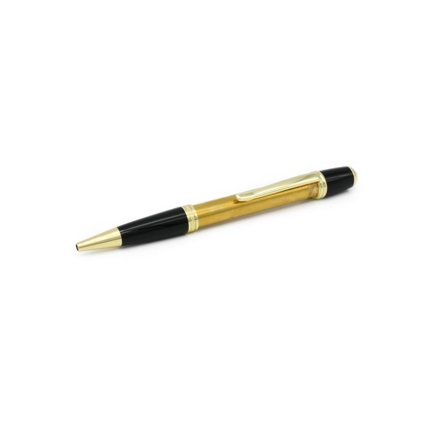 Planet - Rotur Rotur Sierra Pen Kit Gold & Black Chrome 27/64" Drill Required