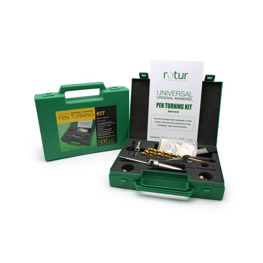 Pen Turning Kit In Case