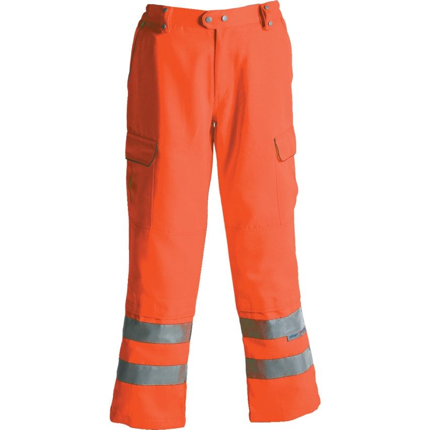 Pulsar PR336 Hi-vis Combat Trousers Orange W50"L31"
