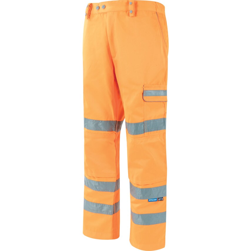 Pulsar P346 Hi-vis Combat Trousers Yellow W32"L31"
