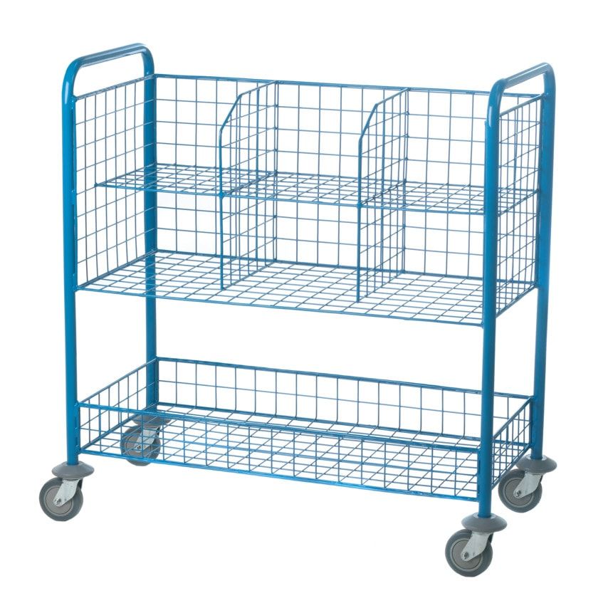 GPC Industries MT991Y Post Room Trolley