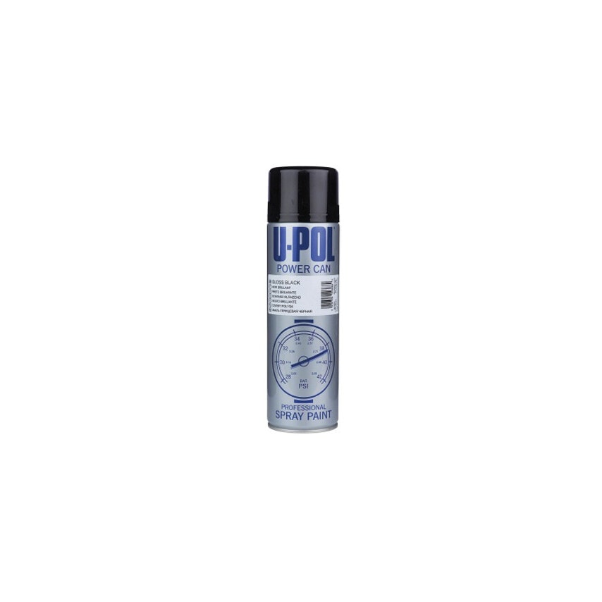 Autosol U-Pol Pcsb/Al Power Can Satin Black 500ML