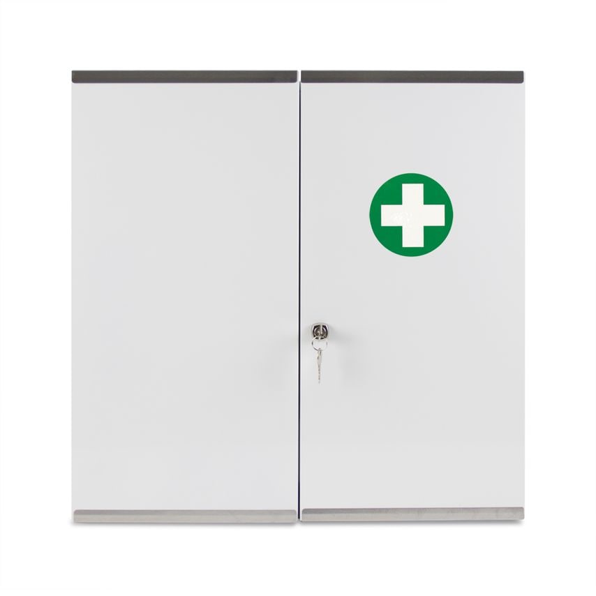 Reliance Medical Budapest Double Medical Cabinet Empty 530 x 530 x 190mm