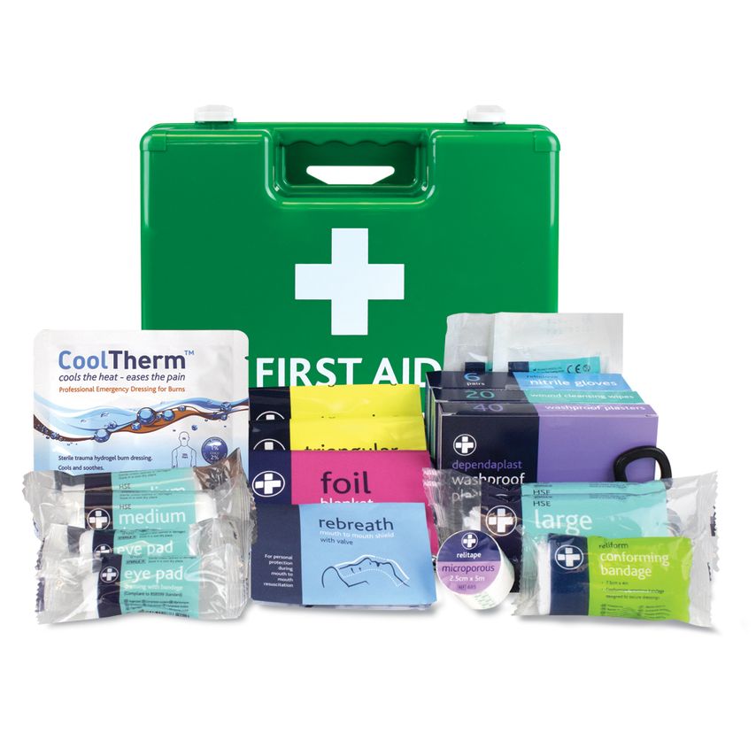 Shop Reliance Medical BS85991 Small Workplace First Aid Kit in