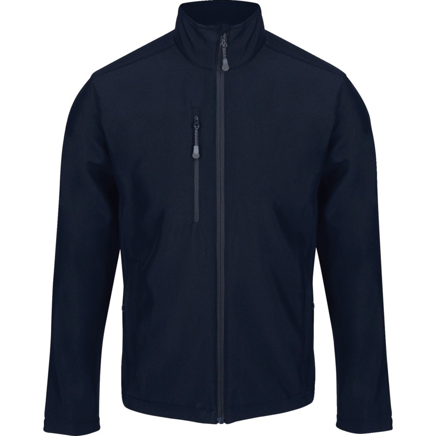 Regatta Recycled Printable Softshell Navy Blue Jackets (XL)