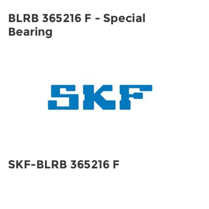 BLRB - Special Bearings