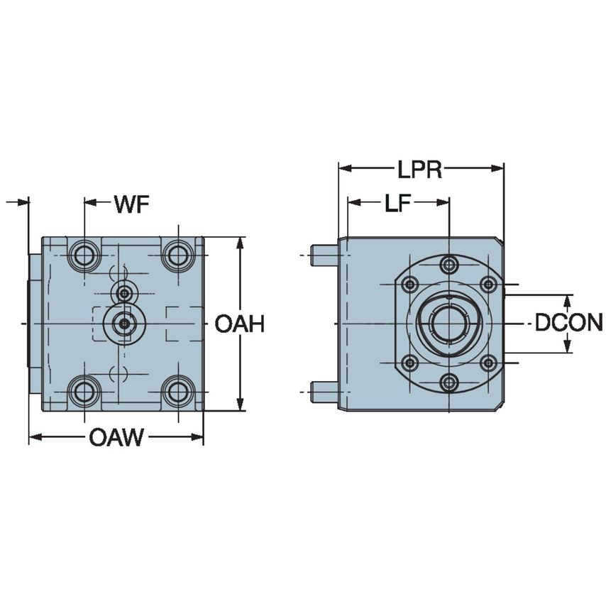 Sandvik Coromant C4-TLI-MS-A Clamping Unit