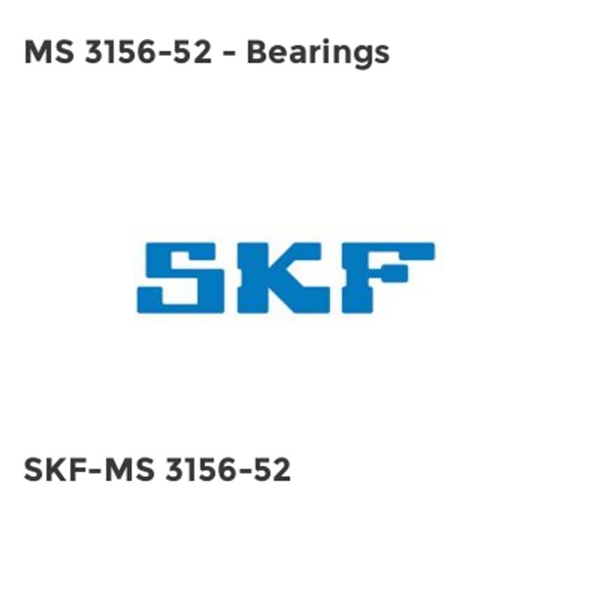SKF MS 3156-52 - Bearings